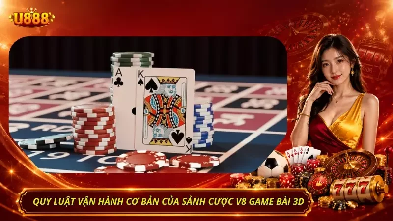 Các loại hình chơi và cược phổ biến tại sảnh V8 game bài 3D 